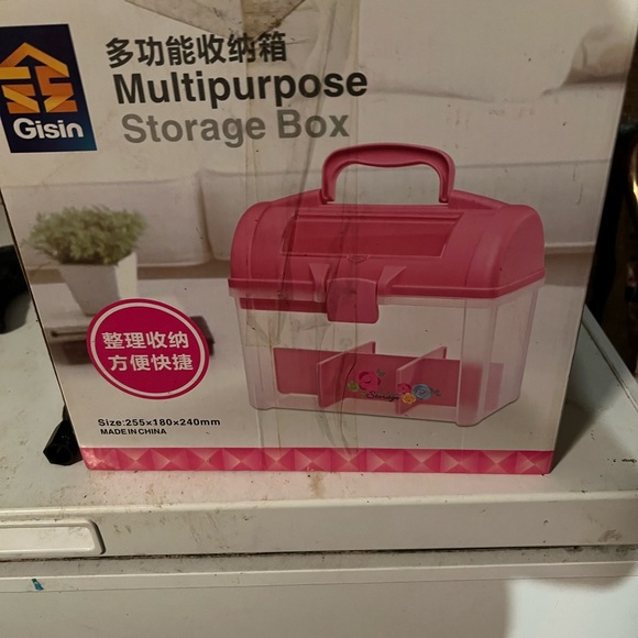 Pink Multipurpose Storage Box - Picture 1 of 2